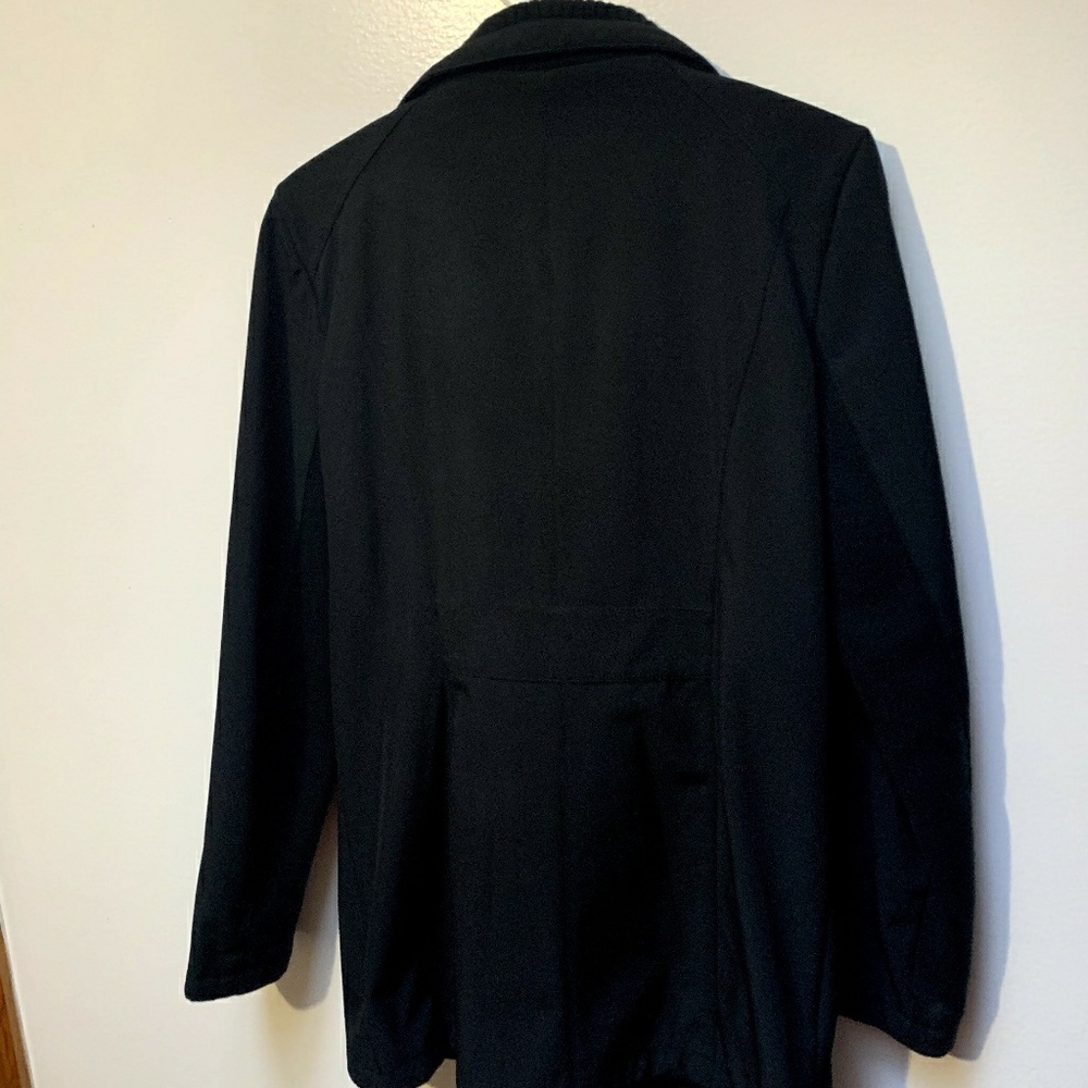 CALVIN KLEIN BLACK SIDE ZIP JACKET - Picture 6 of 8